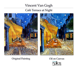 Custom made reproduction of Van Gogh.