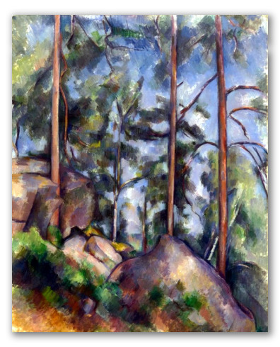 Pines and Rocks