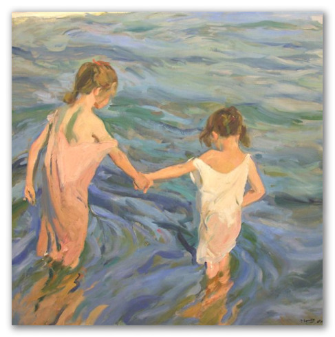 Girls in the Sea