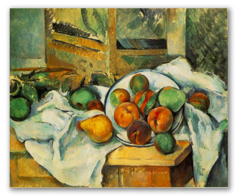 Tablecloth and Fruit